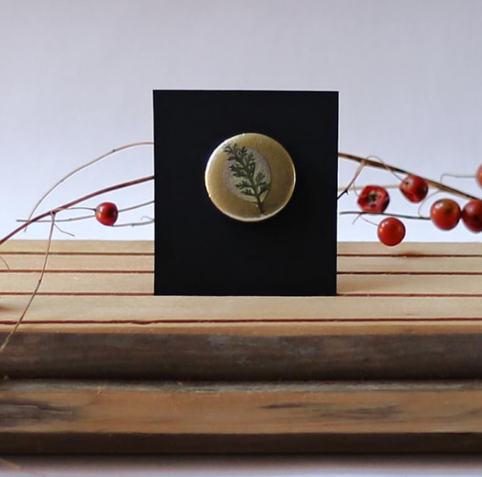 Épingle Récolte avec une plante