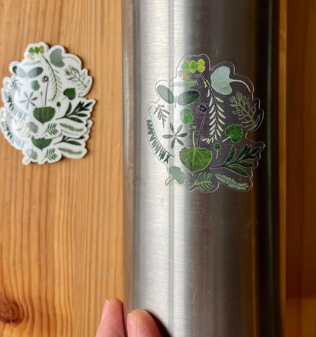 Stickers Récolte avec motifs floraux
